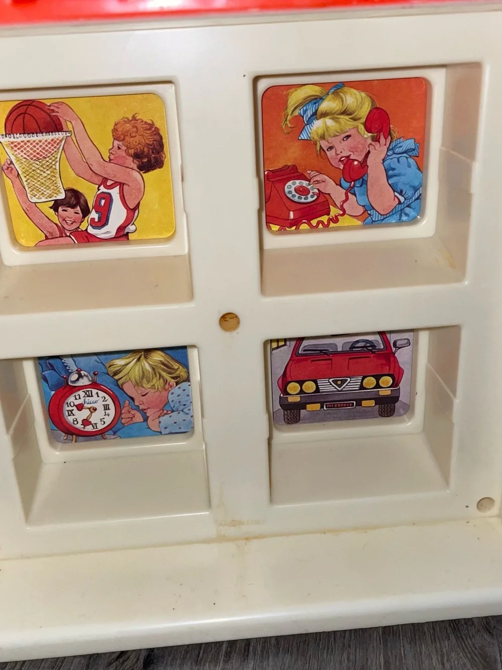 Chicco’s 8 Block Activity House Activity House Vintage 80’s Toddler Play